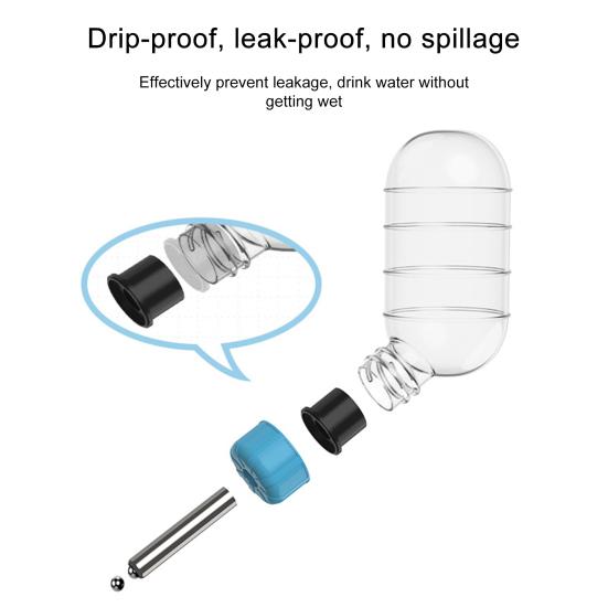 Yousheng Leak-proof Pet Feeder Stable Multifunctional Standing Type Hamster Den Drinker Cage Accessories