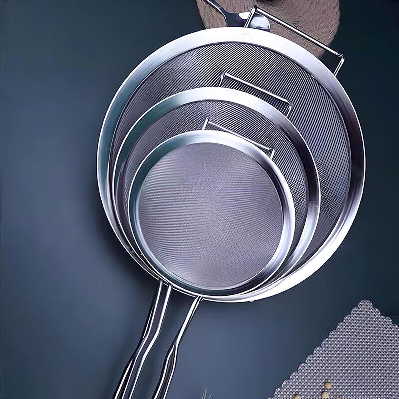 HPMILY Stainless Steel Fine Mesh Strainer Spoon