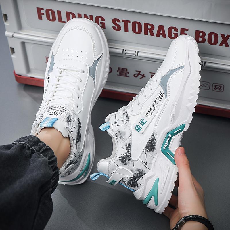 Men's shoes four season casual high-top sports shoes fashion soft-sole non-slip outdoor running shoes Joker lightweight sneakers