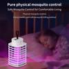 Electric Mosquito Killer Lamp Portable USB Fly Zappers Mosquito Light Household Indoor Outdoor Wall Desktop Wall Hang Dual Use
