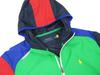 POLO RALPH LAUREN Big Pony Print Paneled Windbreaker Size Multicolor Men's Jacket, Small, 0101952, [Used]