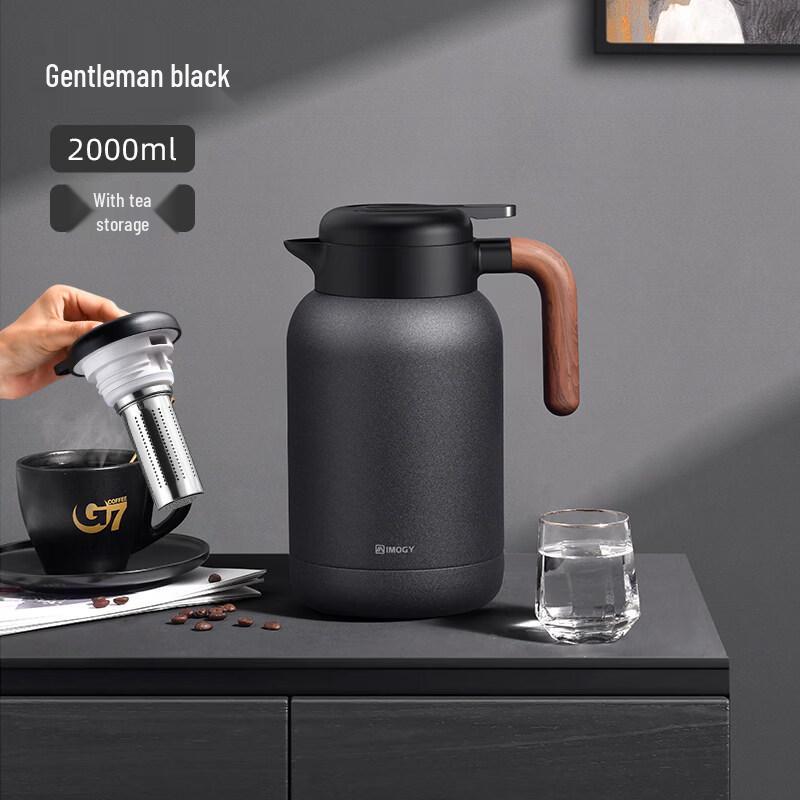 ZISIZ 316 Stainless Steel Insulated Stewing Teapot