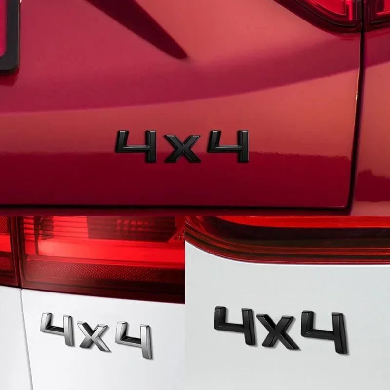 3D Premium 4X4 for OCTAVIA SUPERB KODIAQ KAMIQ RAPID FABIA Car Fender Trunk Rear Bonnet Decal Emblem Badge Sticker