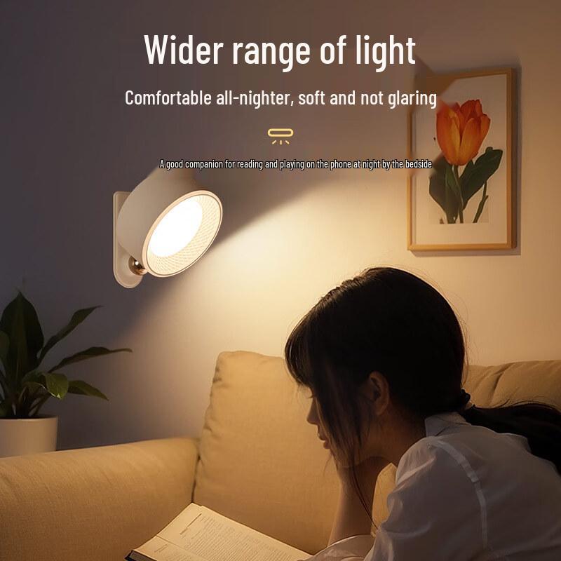Magnetic Rechargeable Bedside Reading Lamp