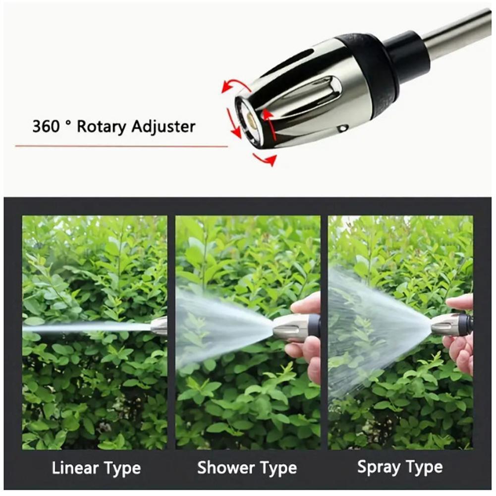 Power High-Pressure Cleaner For Every Garden Hose Turbowasher Power Blaster Plus Pressure Washer Long Rod Car Wash Gun