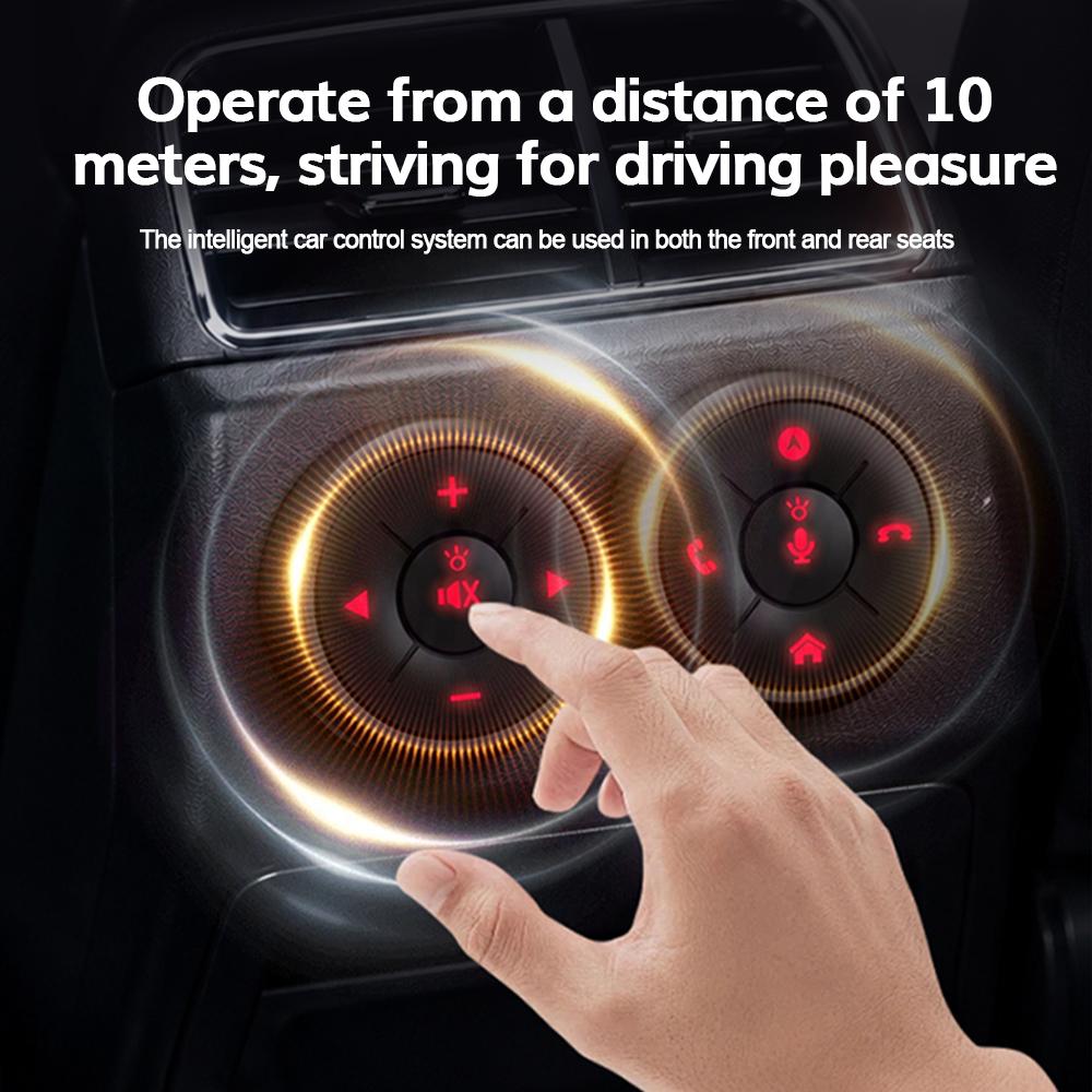 10 Keys Wireless Car Steering Wheel Controller For Car Radio DVD GPS Multimedia Navigation Universal Remote Control Buttons