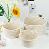 Cat Ears Desktop Storage Basket Handwoven Cartoon Storage Basket Living Room Key Cotton Rope Storage Basket Storage Basket
