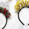 4PCS Christmas Headband Festive Hair Accessories Set for Women Adults Kids 2026 New Year Holiday Party Photo Props Costume