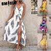 Women's Fashion Summer Spring Sleeveless  V-Neck Casual Dresses