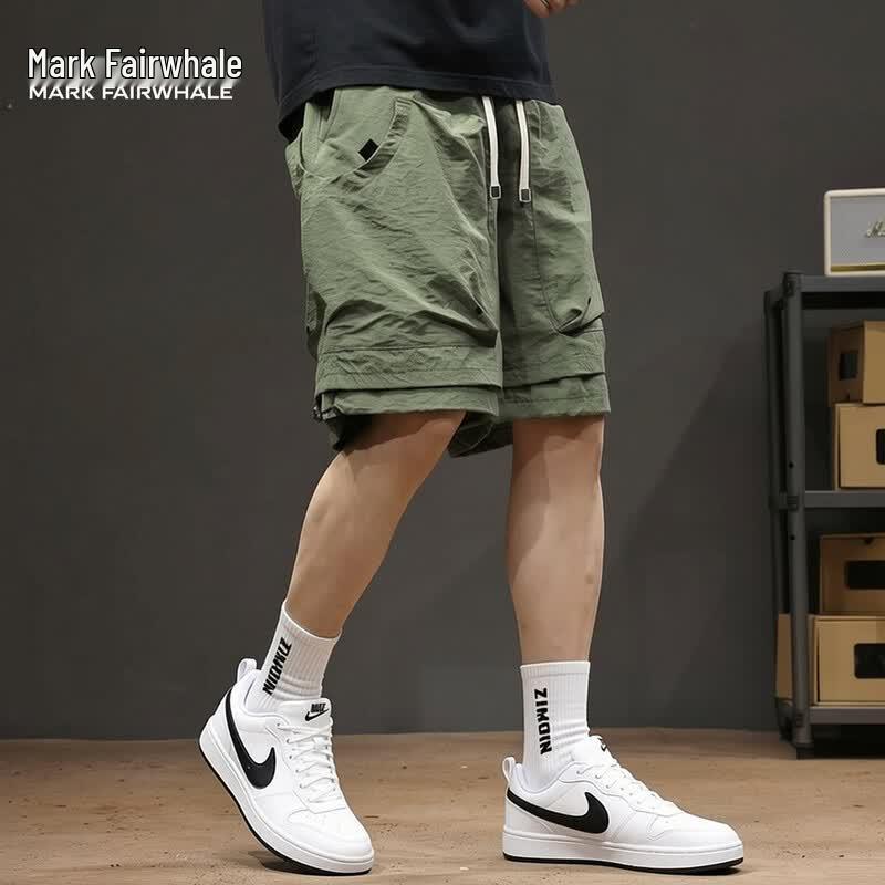 Mark Fairwhale Men's Ice Silk Casual Shorts