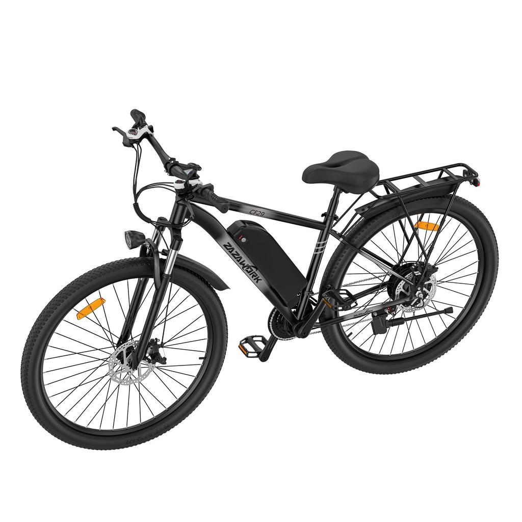 ZAZAWORK CF29 Electric Bike with 48V 15Ah Removable Battery, 21-Speed Shimano Gears