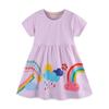 Girls Dress Fashion Cartoon Print Girls Princess Dress Summer New Skirt