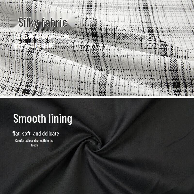 HLA Herren Pan Zhanle Kollektion Lässige Karierte Winterjacke