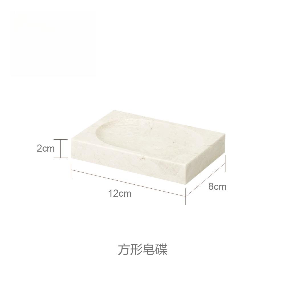 

1pc Marble bathroom toiletries Bathroom aromatherapy bottle Tissue box Storage tray ornaments Tissue box Lotion sub bottling