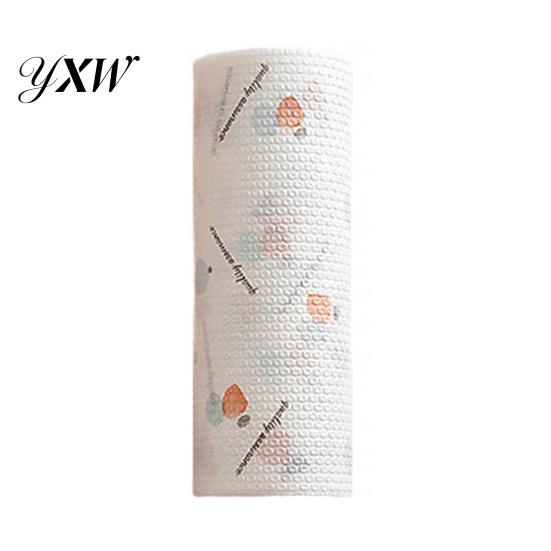 Reusable Kitchen Paper Towel Roll 50/100/200Pcs/Roll Super Water Oil Absorbent Wet Dry Dual Washable Use Food Grade Tear-off Lazy Rag Dishwashing