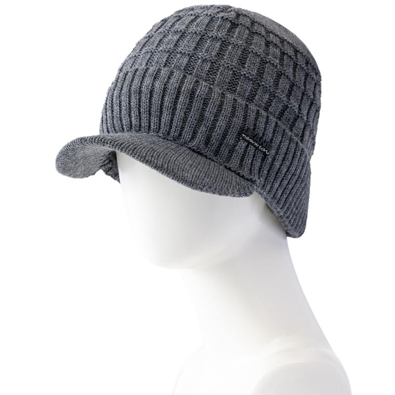 Unisex Vinterlue Plysjfleecefôret Varm Lue Stilig Myk Beanie Lue For Menn Kvinner Utendørs Strikkelue
