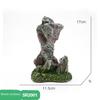 New Aquarium Decor: Resin Rockery Stone Mountain & Crystal for Fish Tank Landscaping.