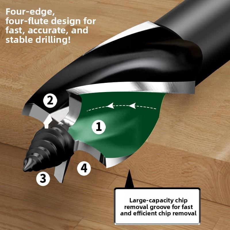Professional Wood Auger Drill Bit For Electric Tools Extended Boring Kit