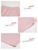 Yoimira Summer Loungewear Short Sleeve Top and Bottom Pink Women's Set, Open-Front Pajamas, Cotton, Stylish,