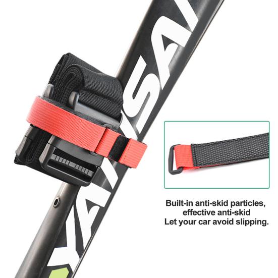 2ks popruhy na nosiče kol Nastavitelné popruhy na kola na kola Upevňovací páska Design Protiskluzové popruhy pro stabilizátor pneumatik na kolo