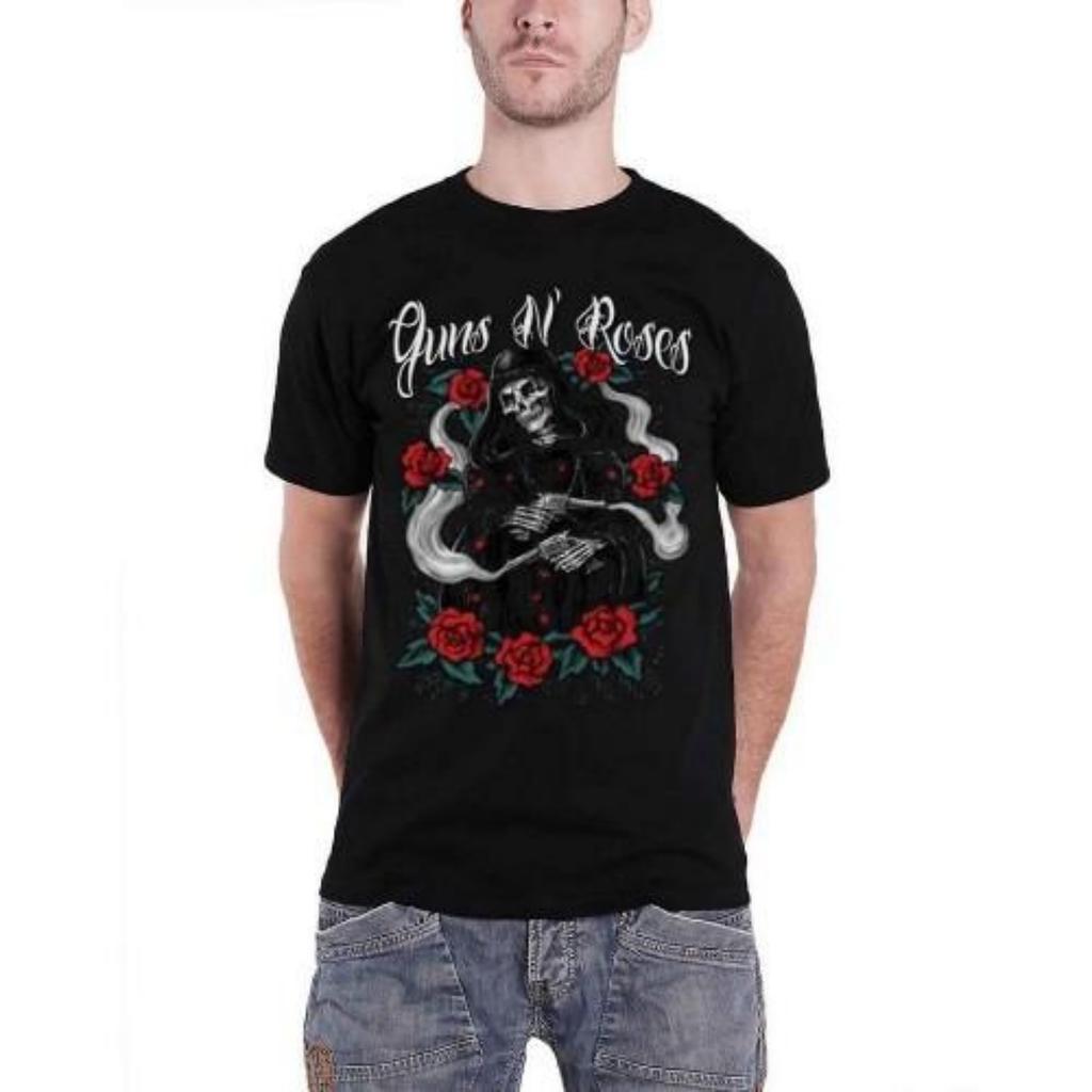 Guns N Roses Unisex Adult Reaper T-Shirt