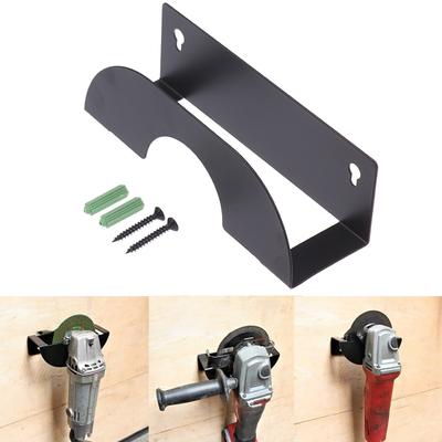 Angle Grinder Holder Bracket Polisher Metal Holder Wall Mounted Storage Bracket For Workshop Home Garage