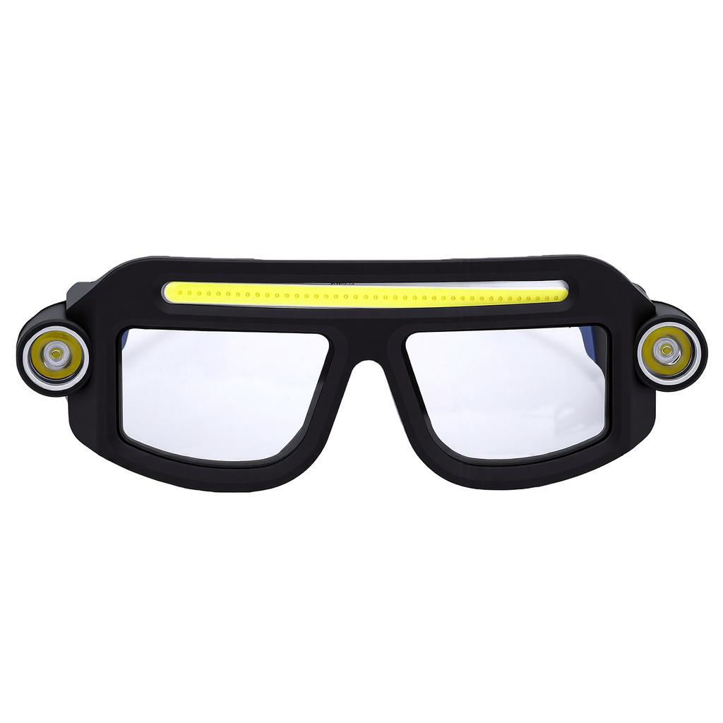 LED Glasses Headlight Lightweight IPX4 Water Proof Rechargeable Hands Free Glasses Headlamp For Night Fishing Repair