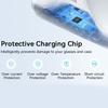 Portable Intelligent Charging Station With Magnetic Technology For Eyewear Technology Glasses ABS Case Home Office Use