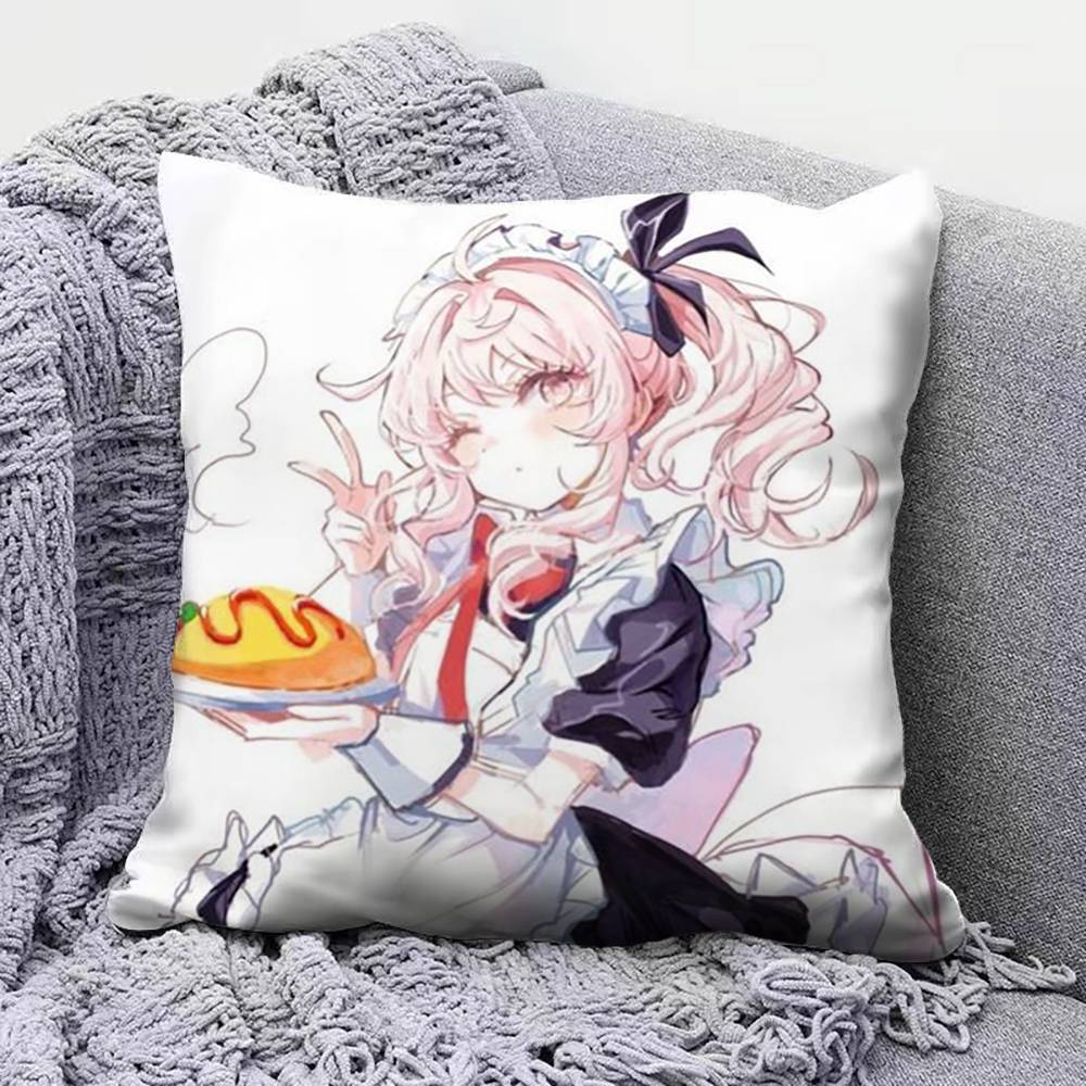 Akiyama Mizuki Pillow Covers Home Sofa Cushion Covers and Aecorative Custom