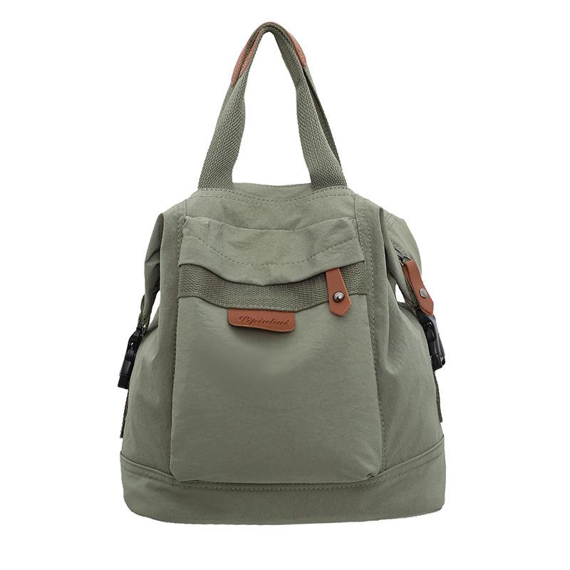 Japanese Retro Canvas Backpack for Women New Fashion Schoolbag for College Students Korean High School Backpack