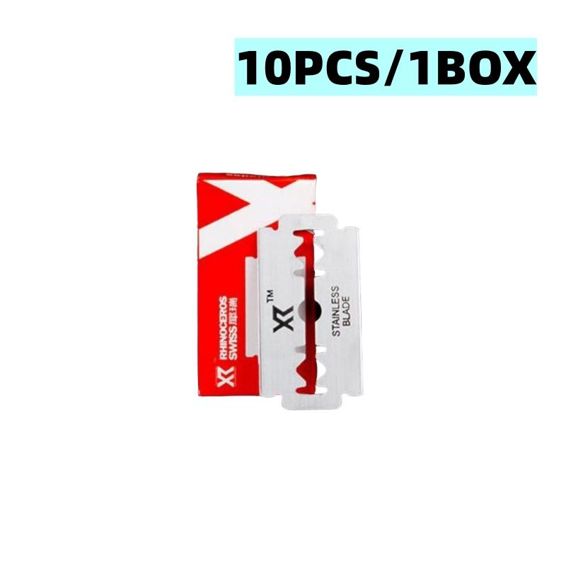 218-Xirui Stainless Steel Shaving Blades: Classic Manual Double-Edged Blades for Facial Shaving