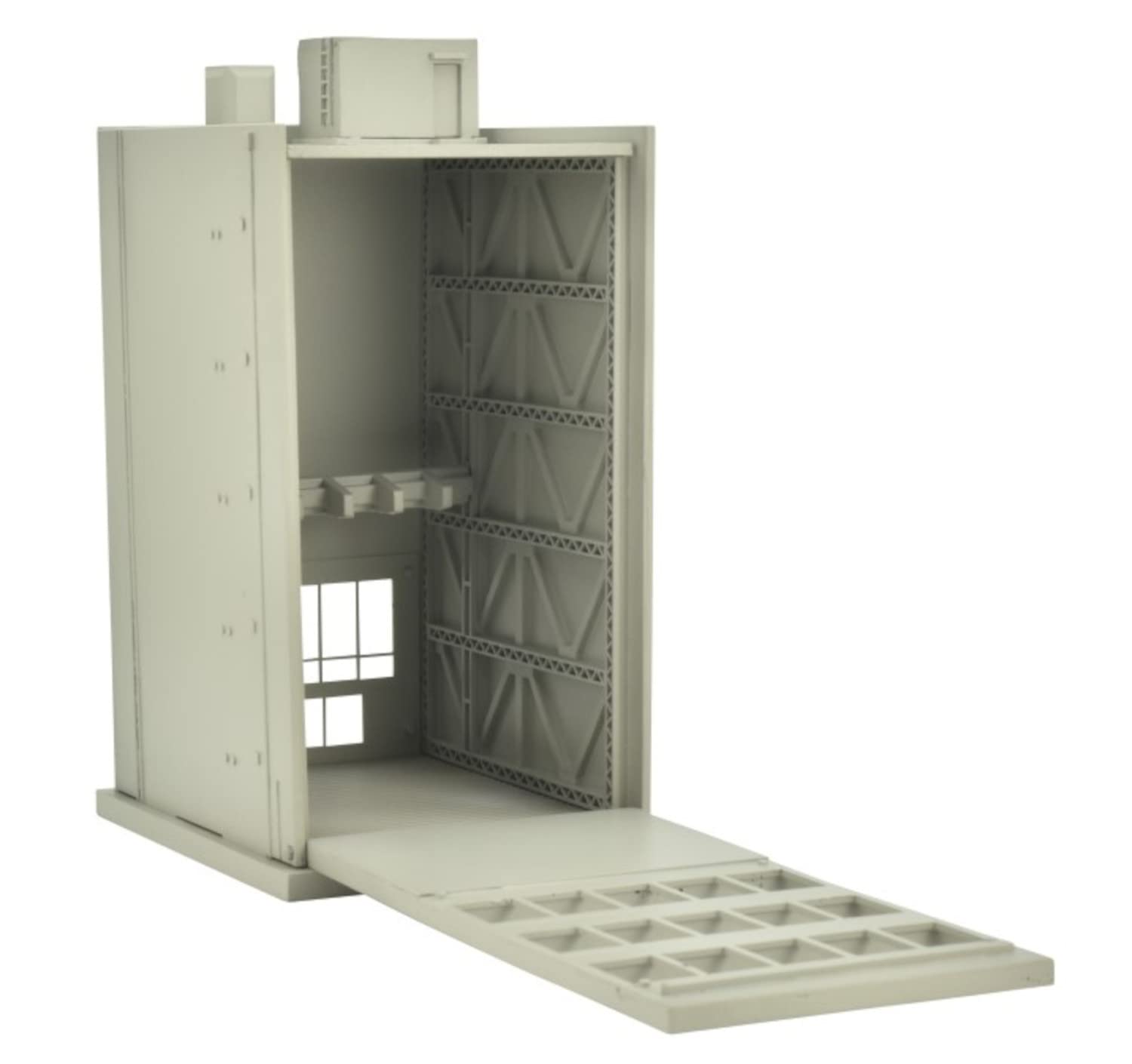 

Tomytec 1/144 DioColle Combat Series DCM17 Camouflaged Building A Pre-painted Plastic Model 321088