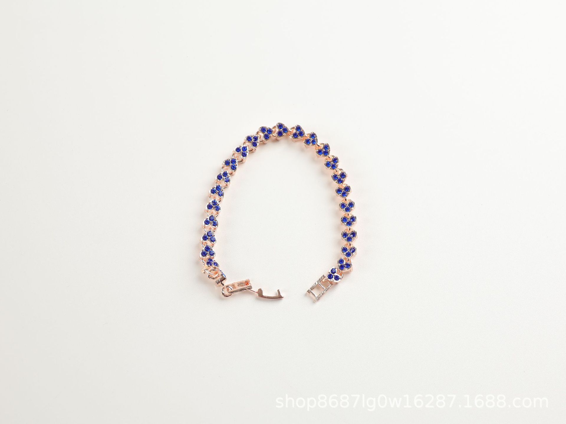 New hot-selling bracelets two-piece set of versatile fashion Shiman diamond bracelet jewelry Gypsy star jewelry