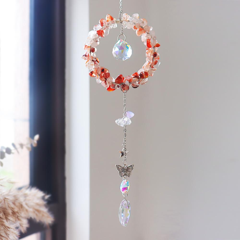 Super Quality Crystal Suncatcher Various Crystal Round Suncacther Car Hanging Carystal Dreamcatcher Perfect Gift