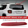 LED High Mount Stop Light Auto Accessories Direct Replacement for Jeep Renegade 2015- High Brightness Car Rear Brake Light