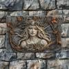 Vintage Mystical Lady Metal Art Sign Outdoor Indoor Wall Decor