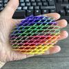 Toys Fidget Worm Flexible 3D Sensory Rainbow Elastic Mesh Stretchy Quiet Stress Anxiety Relief For Teens Party Favors Gifts Kids