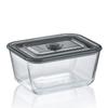 Kela Aurelia Food Container, Borosilicate Glass/plastic, 2.5 L, 24 X 18 X 11 Cm