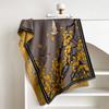 NEW Luxury Winter Cashmere Oil Painting Magnolia Design Scarf Women Warm Pashmina Blanket Poncho Scarves Female Elegance Shawl