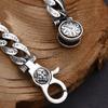 New Niche Design Men's Fashionable Vintage Six Character Mantra Bracelet Men's Jewelry