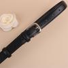 Belt Silver Buckle with Straight Jeans Women's Belt Women's Simple Design Belt
