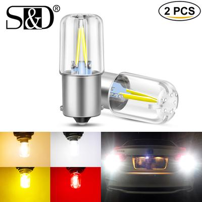 2 pièces 1156 BA15S P21W ampoule LED 1157 P21/5W BAY15D LED ampoule arrière de voiture feux de freinage feu de recul feux de signalisation diurnes