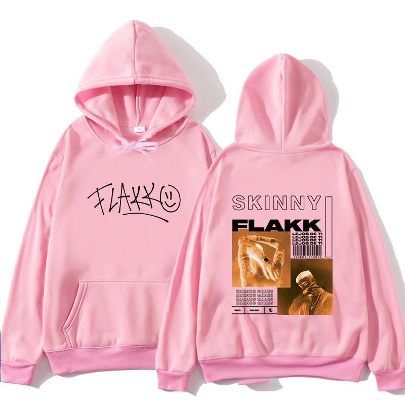 2025 Autumn/Winter Rels B Skinny Flakk Merch Hoodie Men's and Women's Long Sleeve Hoodie Hip Hop Gothic Warm Sweatshirt Harajuku