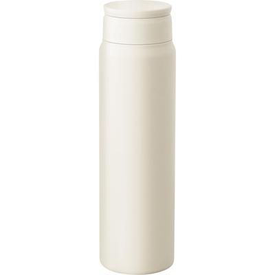 Wahei Freiz Dishwasher Safe Seamless Water Bottle Mug Bottle 700ml Ivory Screw Stopper Vacuum Insulated Bottle Thermal/Cold RH-1692