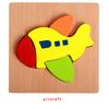 Children Wooden Toy Fruit Animals Transportation 3D Jigsaw Puzzle