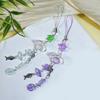 Individualized Fish And Sea Shell Bead Phone Decoration Stylish Phone Charm Accessory For Daily Use And Vacation Style
