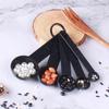 5-10PCS/Pack Kitchen Baking Measure Tool Plastic Measuring Spoon Measuring Cup Suitable for Cake Dessert Ingredient Weighing ZYF