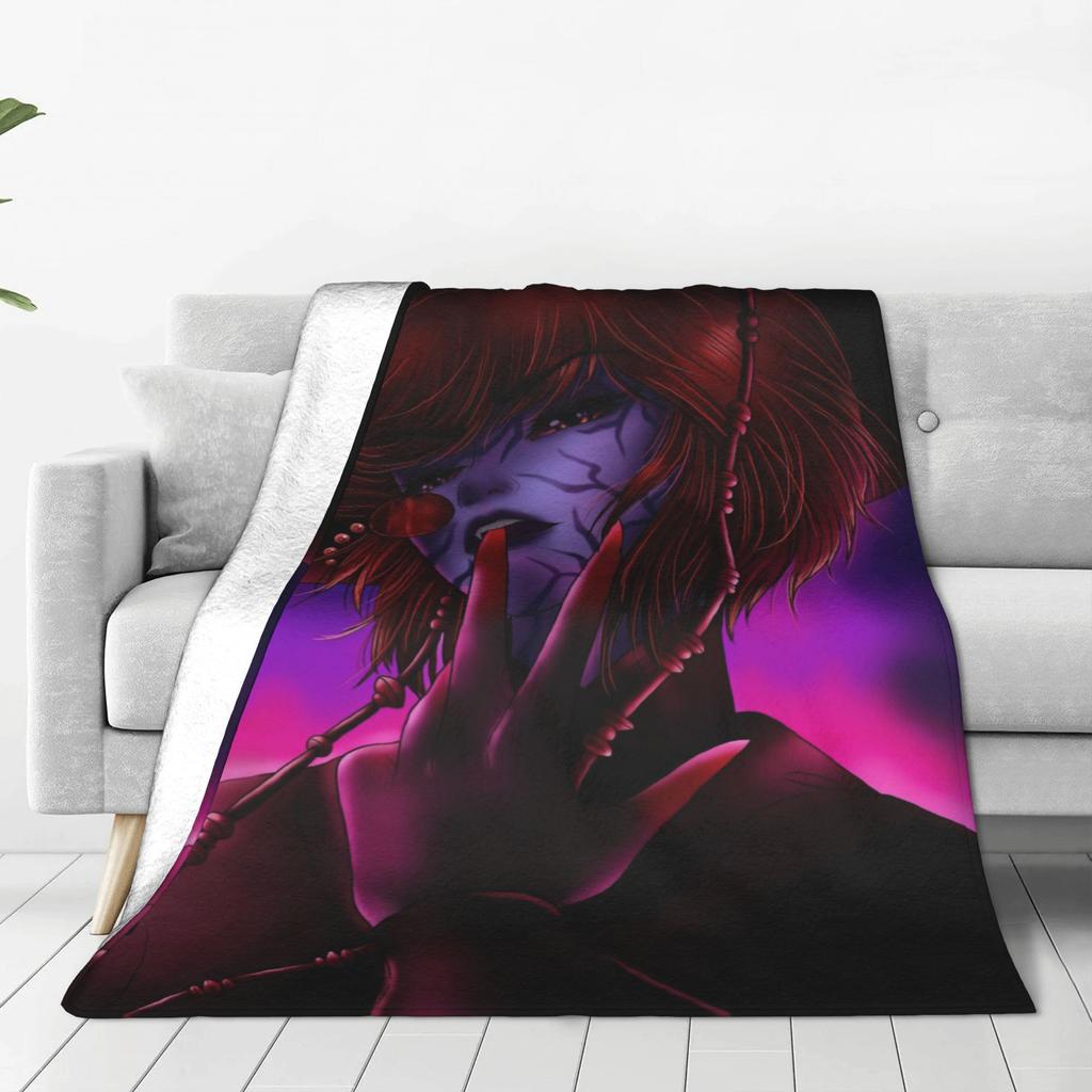 KPOP DEMON HUNTERS Saja Boys Jinu Blanket  Soft Warm Novelty Plush Throw Blanket For Children Outdoor Flannel Bedspread Cover