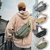Waterproof Men's Chest Bag Large Capacity Crossbody Fanny Pack  Outdoor Activities