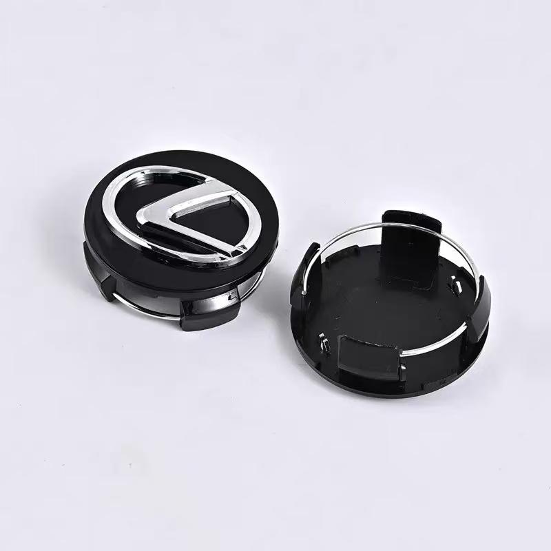 

62mm for 4pcs Center Hub Caps Accessories for Lexus F SPORT GS GX IS LS LX CT LC RC LBX NX RX 350h 450h ES UX 300e GX460 62mm&4pcs